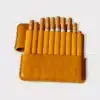Cigarrera de cuero par 10 cigarros T0024/10AMCG