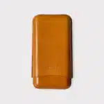 Purera de piel color Miel para tres robustos Toro